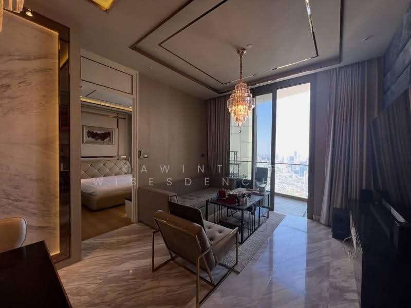 Magnolias Waterfront Residences, Bangkok, 259 Charoen Nakhon Road, Khlong Ton Sai, Khlong San, Bangkok, 2 Bedrooms, 120 sqm, Condo For Rent, by Kawinthip Wisesdenchai, 500565593 - DDproperty.com
