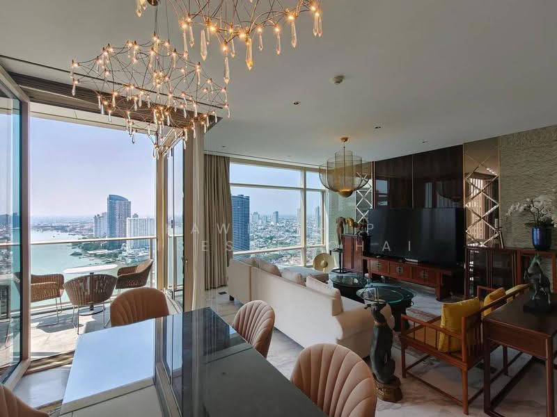 Four Seasons Private Residences, Bangkok, 300 Charoen Krung Road, Yan Nawa, Sathon, Bangkok, 3 Bedrooms, 250 sqm, Condo For Rent, by Kawinthip Wisesdenchai, 500565802 - DDproperty.com