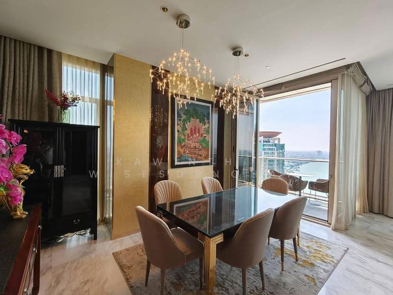 Four Seasons Private Residences, Bangkok, 300 Charoen Krung Road, Yan Nawa, Sathon, Bangkok, 3 Bedrooms, 250 sqm, Condo For Rent, by Kawinthip Wisesdenchai, 500565802 - DDproperty.com