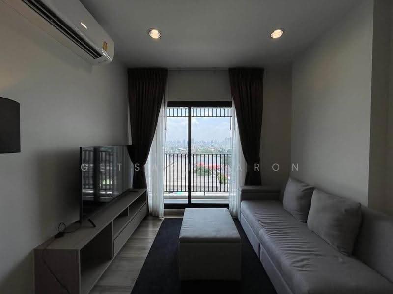 Chapter Charoennakhon–Riverside, Bangkok, Charoennakorn Road, Bang Lam Phu Lang, Khlong San, Bangkok, 2 Bedrooms, 60 sqm, Condo For Rent, by Getsarin Aron, 500565859 - DDproperty.com