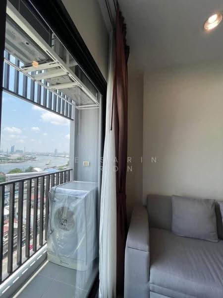 Chapter Charoennakhon–Riverside, Bangkok, Charoennakorn Road, Bang Lam Phu Lang, Khlong San, Bangkok, 2 Bedrooms, 60 sqm, Condo For Rent, by Getsarin Aron, 500565859 - DDproperty.com