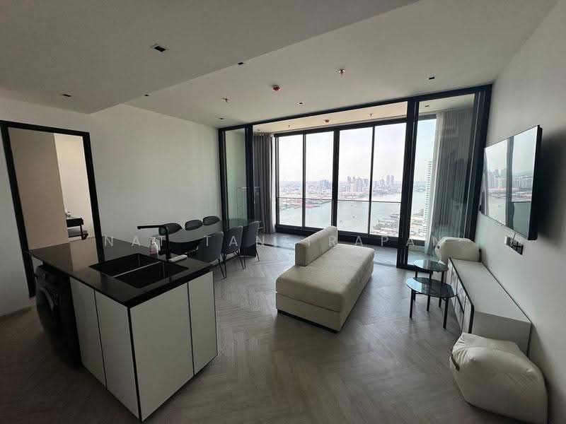 Chapter Charoennakhon–Riverside, Bangkok, Charoennakorn Road, Bang Lam Phu Lang, Khlong San, Bangkok, 2 Bedrooms, 78 sqm, Condo For Rent, by Nat Tantirapan, 500566222 - DDproperty.com