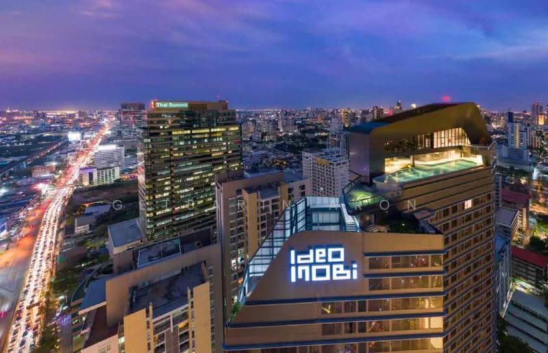 IDEO Mobi Asoke, Bangkok, New Petchaburi Road, Bang Kapi, Huai Khwang, Bangkok, 1 Bedroom, 34 sqm, Condo For Rent, by Getsarin Aron, 500566427 - DDproperty.com
