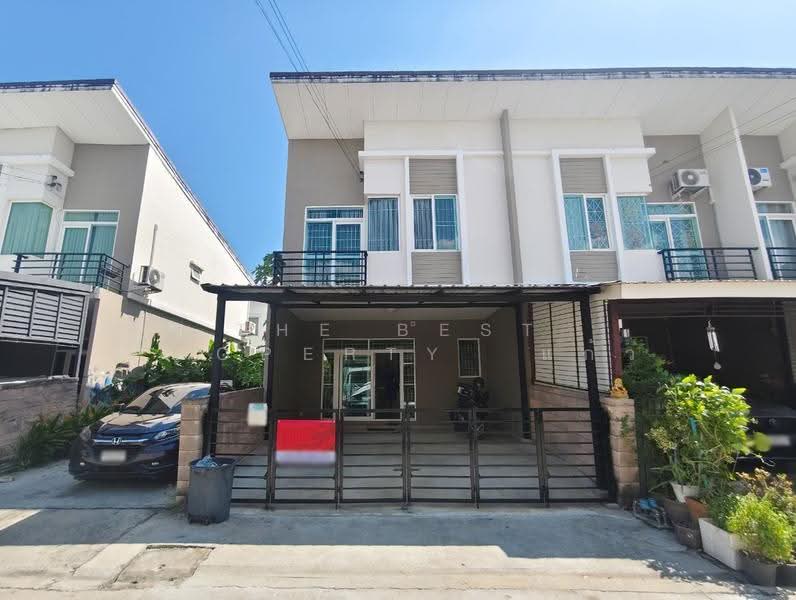 Gusto Townhome Bangna - Suvarnabhumi, Samut Prakan, Soi Wat Sriwaree Noi, Srisa Chorakhe Yai, Bang Sao Thong, Samut Prakan, 4 Bedrooms, 150 sqm, Townhouse For Sale, by The Best Property แก้ว, 500566438 - DDproperty.com