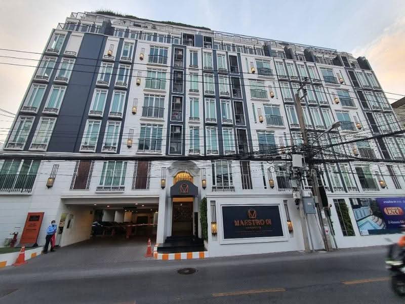 Maestro 01 Sathorn-Yenakat, Bangkok, 14 Yen Akat Road, Thung Maha Mek, Sathon, Bangkok, 1 Bedroom, 34 sqm, Condo For Sale, by Thanyalak Ajmera, 500566509 - DDproperty.com