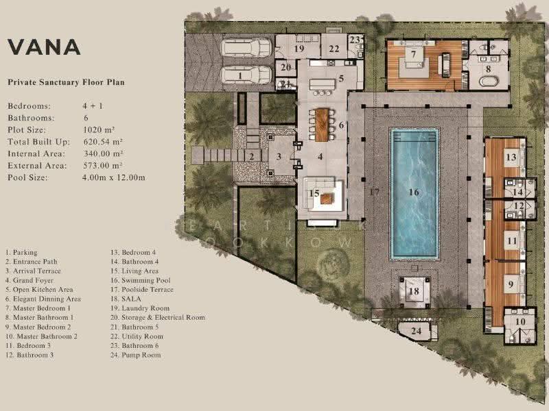 The Gardens by Vichara, Phuket, Choeng Thale, Thalang, Phuket, 5 Bedrooms, 510 sqm, Villa For Sale, by Keartisuk Sookkow, 500566526 - DDproperty.com