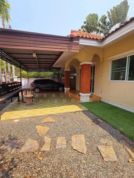 บ้านให้เช่า – ใกล้สนามกอล์ฟ M Sport Complexc เพียง 5 นาที ค่าเช่า 12,000 บาท / เดือน No.7H363, เชียงใหม่, สันกลาง, สันกำแพง, เชียงใหม่, 100 ตร.ม., บ้านเดี่ยว ให้เช่า, โดย Baandeedee Chiangmai, 500566674 - DDproperty.com