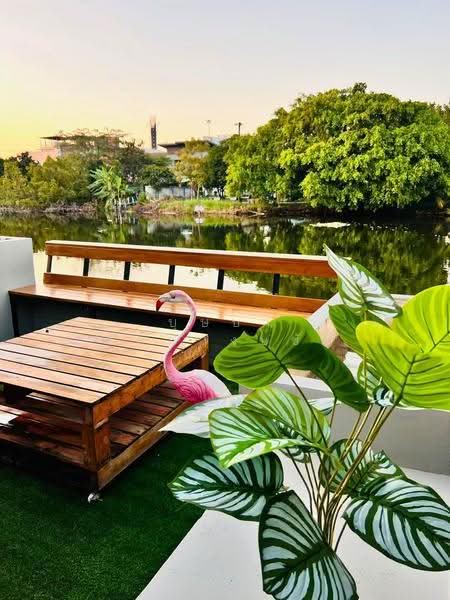 มณียา เลียบด่วน ให้เช่าบ้านเดี่ยวสไตล์รีสอร์ต ติดริมน้ำ บรรยากาศดีมาก บ้านสวย แต่งครบ พร้อมอยู่, กรุงเทพ, ประดิษฐ์มนูธรรม, คลองกุ่ม, บึงกุ่ม, กรุงเทพ, 200 ตร.ม., บ้านเดี่ยว ให้เช่า, โดย บุษบา รัตนวงษ์ชัย, 500566877 - DDproperty.com