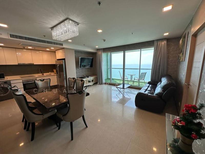 The Palm Wongamat Beach, Chon Buri (Pattaya), Soi Naklua 16, Na Kloe, Bang Lamung (Pattaya), Chon Buri (Pattaya), 2 Bedrooms, 98 sqm, Condo For Rent, by Jirapat Chuangsawadsak, 500566995 - DDproperty.com