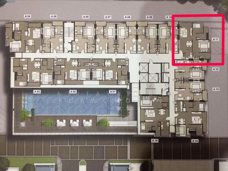 The Room Sathorn-Taksin, Bangkok, 99 Ratchaphruek Road, Bukkalo, Thon Buri, Bangkok, 2 Bedrooms, 78 sqm, Condo For Rent, by Atitayaporn Robwongjan, 500567525 - DDproperty.com