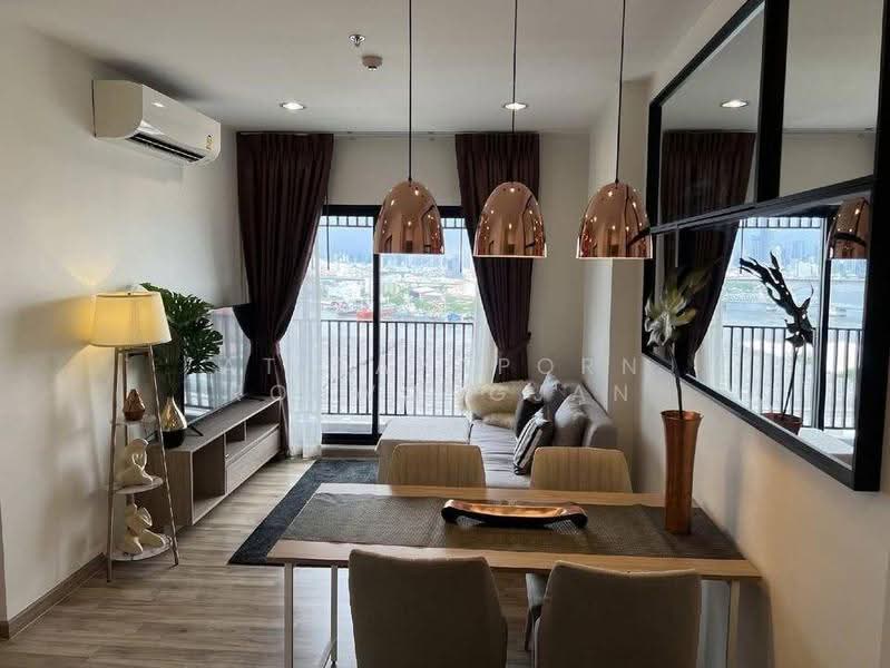 Niche Mono Charoen Nakorn, Bangkok, Charoen Nakhon Road, Dao Khanong, Thon Buri, Bangkok, 2 Bedrooms, 60 sqm, Condo For Rent, by Atitayaporn Robwongjan, 500567699 - DDproperty.com