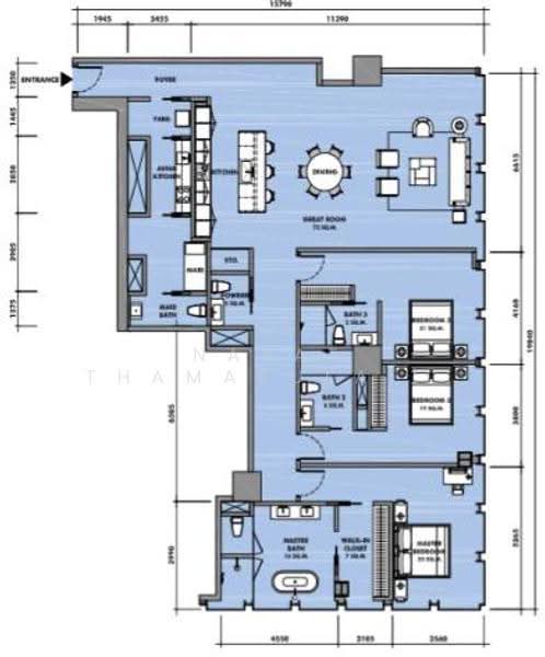 The Ritz-Carlton Residences : เดอะ ริซท์-คาร์ลตัน เรสซิเดนเซส, กรุงเทพ, 114 ถ.นราธิวาสราชนครินทร์, สีลม, บางรัก, กรุงเทพ, 222 ตร.ม., คอนโด ขาย, โดย Napat Thamakulangkul, 500567986 - DDproperty.com