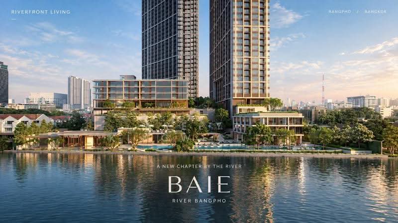 Reference BAIE River Bangpho, Bangkok, Bang Sue, Bangkok, Studio, 24 sqm, Condo For Sale, by Areeya Kingwichit, 500569053 - DDproperty.com
