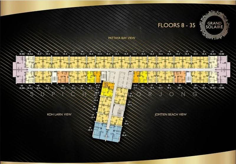 Grand Solaire Pattaya : แกรนด์ โซแลร์ พัทยา, ชลบุรี, บางละมุง, ชลบุรี, 61 ตร.ม., คอนโด ขาย, โดย Supicha Chorjong, 500569386 - DDproperty.com