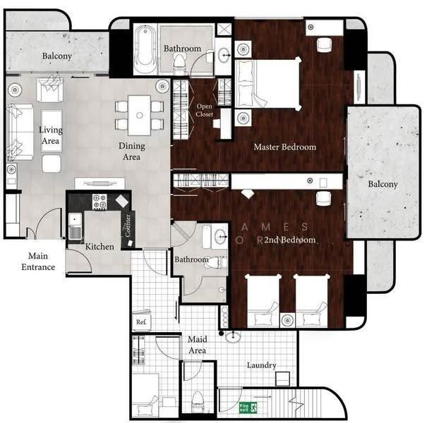 Piyathip Place, Bangkok, 24 Soi Prommitr, Khlong Tan Nua, Watthana, Bangkok, 1 Bedroom, 173 sqm, Apartment For Rent, by Patcharames Pattharapornviboon, 500569644 - DDproperty.com