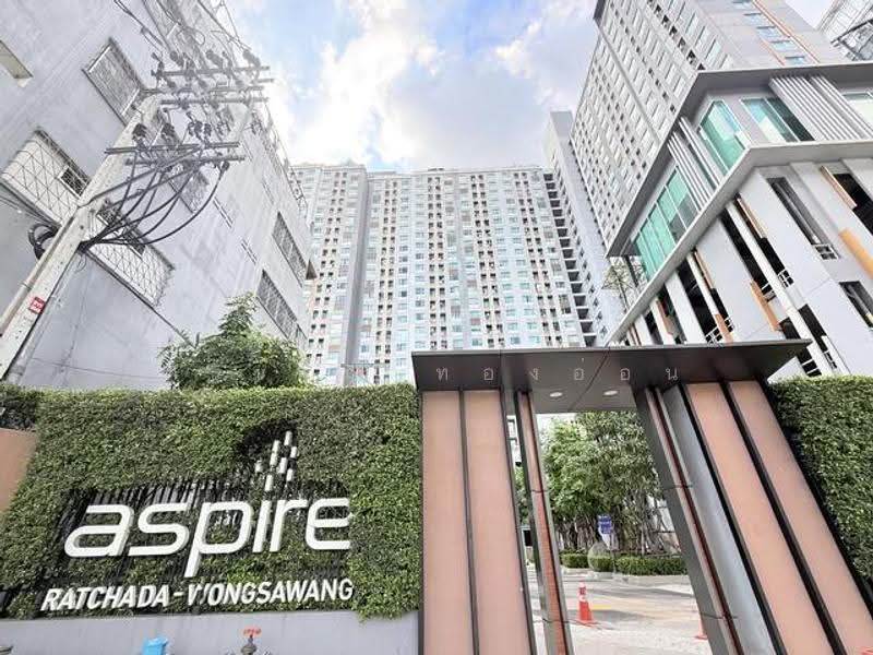Aspire Ratchada-Wongsawang, Bangkok, ฺฺBangkok-Nonthaburi Road, Wong Sawang, Bang Sue, Bangkok, 1 Bedroom, 26 sqm, Condo For Sale, by ศิริเพ็ญ ทองอ่อน, 500570089 - DDproperty.com
