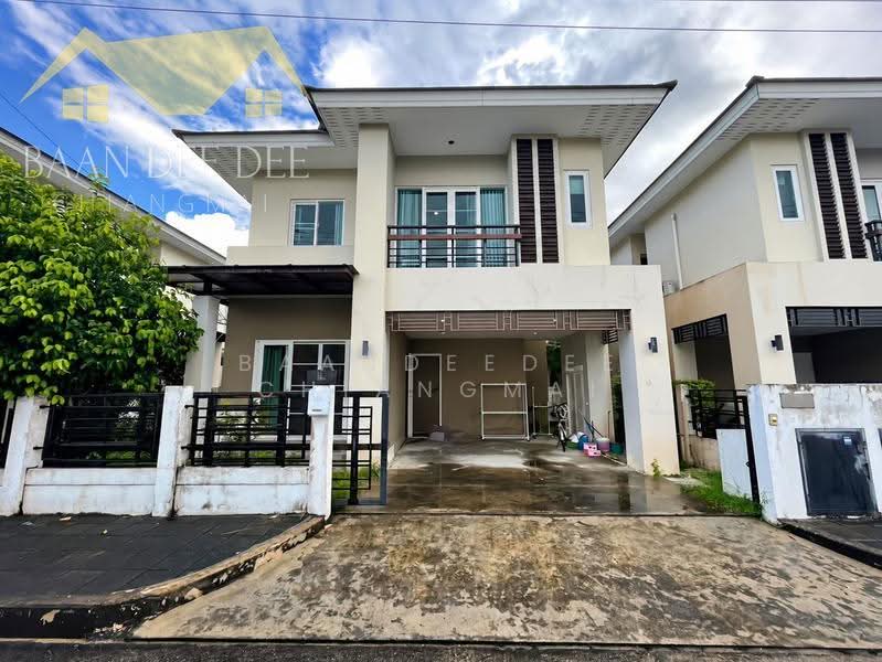 A house for rent near Big C Don Jan, Chiang Mai Rental Price: 24,000 THB / month Property No.7H340, chiang-mai, Chai Sa Than, Saraphi, Chiang Mai, 3 Bedrooms, 150 sqm, Single Detached House For Rent, by Baandeedee Chiangmai, 500570229 - DDproperty.com