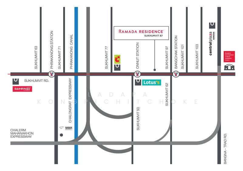 Ramada Residence (Siamese) Sukhumvit 87 : รามาดา เรสซิเดนซ์, กรุงเทพ, 2223 ซอยสุขุมวิท 87, บางจาก, พระโขนง, กรุงเทพ, 40 ตร.ม., คอนโด ให้เช่า, โดย Ladapa Kongpichitchoke, 500570425 - DDproperty.com