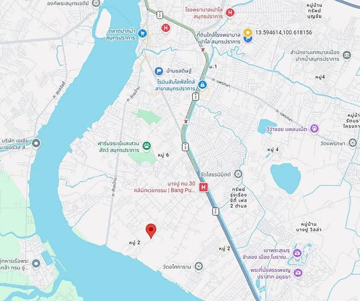 Vacant land, already leveled 5 Rai, on Thaibaan Road, Mueang Samut Prakan, Samut Prakan, Tai Ban, Muang Samut Prakarn, Samut Prakan, , 8,000 sqm, Land For Rent, by Sirithong Saetang, 500570454 - DDproperty.com