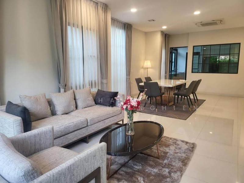 Nantawan Rama 9 - New Krungthepkreetha, bangkok, Saphan Sung, Bangkok, 4 Bedrooms, 302 sqm, Single Detached House For Rent, by Chanon Phangchienghien, 500570668 - DDproperty.com