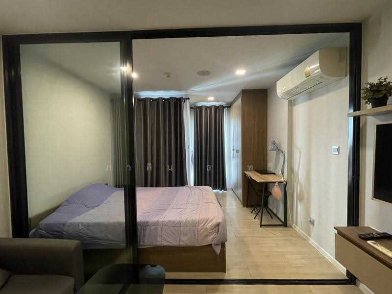 Kave Condo, Pathum Thani, . ถนนพหลโยธิน ตำบลคลองหนึ่ง อำเภอคลองหลวง ปทุมธานี, Khlong Nung, Khlong Luang, Pathum Thani, 1 Bedroom, 26 sqm, Condo For Sale, by ภาคิน ธนทวี, 500570790 - Bedroom | Glass Partition - DDproperty.com