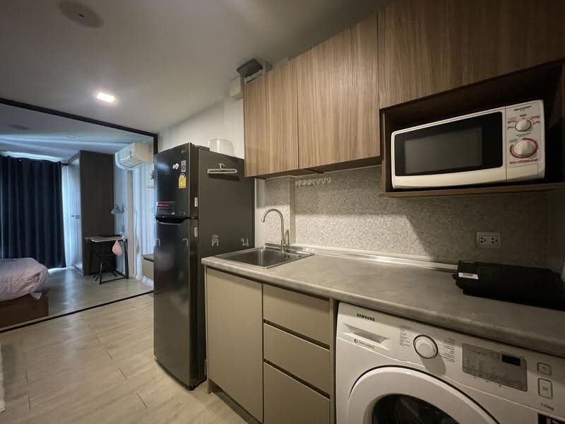 Kave Condo, Pathum Thani, . ถนนพหลโยธิน ตำบลคลองหนึ่ง อำเภอคลองหลวง ปทุมธานี, Khlong Nung, Khlong Luang, Pathum Thani, 1 Bedroom, 26 sqm, Condo For Sale, by ภาคิน ธนทวี, 500570790 - Kitchen Zone - DDproperty.com