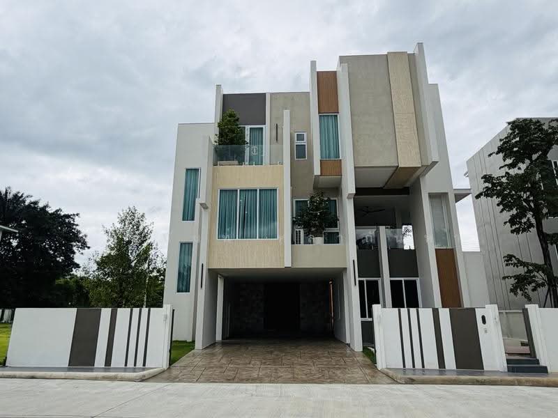 For Sale Luxury Modern Home in Chiang Mai Hang Dong Road, Chiang Mai, เชียงใหม่ หางดง, Ban Waen, Hang Dong, Chiang Mai, 5 Bedrooms, 530 sqm, Single Detached House For Sale, by จีระนันท์ หล้ากันหา, 500570870 - DDproperty.com