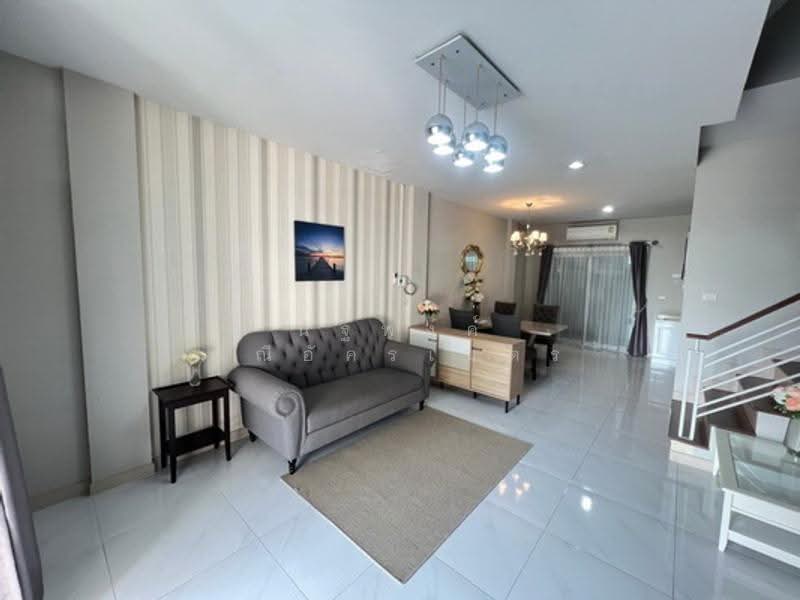 Ruenruedee 7 Ramintra - Hathairat, Bangkok, หทัยราษฎร์, Bang Chun, Khlong Sam Wa, Bangkok, 4 Bedrooms, 180 sqm, Townhouse For Rent, by นัฐพงค์ มณีอัครเนตร, 500570901 - DDproperty.com