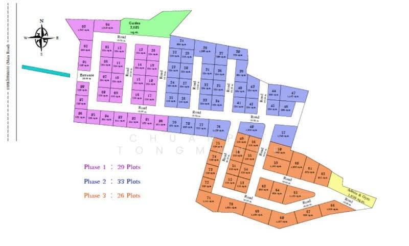 Land in Cha-am, 58 rai 2 ngan 38.2 square wah in size, for housing estate project development, Phetchaburi, Cha-am, Cha-Am, Phetchaburi, , 93,753 sqm, Land For Sale, by Chuanpit Tongmanee, 500571087 - DDproperty.com