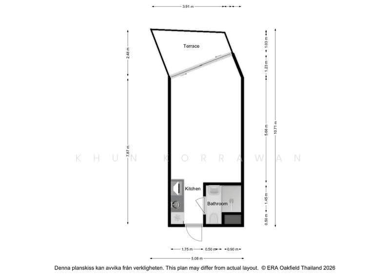 Escape Condominium, Rayong, Laem Mae Phim Beach Road, Klaeng, Muang Rayong, Rayong, Studio, 39 sqm, Condo For Sale, by Korrawan, 500571176 - DDproperty.com