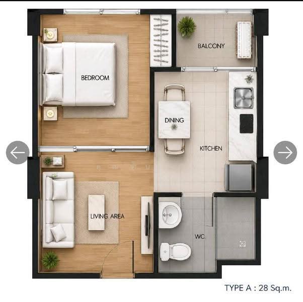 The Niche ID Bangkhae, Bangkok, Bangkae Road, Bang Khae, Bangkok, 1 Bedroom, 28 sqm, Condo For Sale, by คุณจุ๊บแจง, 500571264 - DDproperty.com
