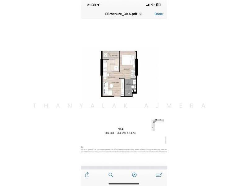 Oka Haus Sukhumvit 36, bangkok, 3399 Rama 4 Road, Khong Tan, Khlong Toei, Bangkok, 1 Bedroom, 35 sqm, Condo For Sale, by Thanyalak Ajmera, 500571593 - DDproperty.com