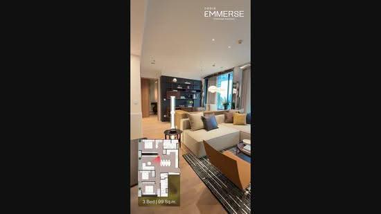 Noble Emmerse Phrom Phong, bangkok, 643 Sukhumvit Road, Khong Tan, Khlong Toei, Bangkok, 3 Bedrooms, 99 sqm, Condo For Sale, by Chanoknan Tangpipattanapong, 500572339 - DDproperty.com
