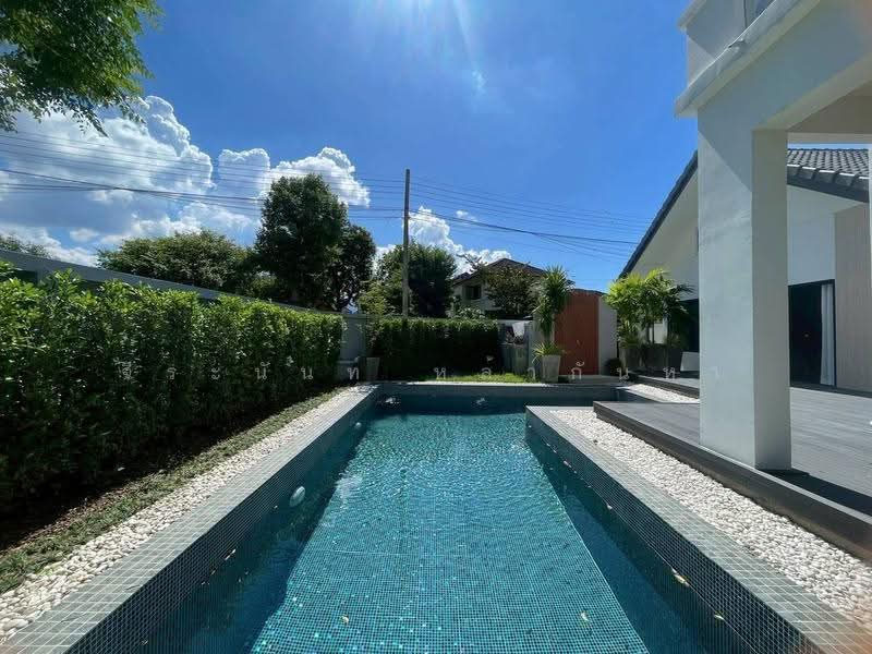 For Sale : Renovated Corner House with Private Pool,San Sai,Chiang Mai, Chiang Mai, Nong Harn, San Sai, Chiang Mai, 4 Bedrooms, 440 sqm, Single Detached House For Sale, by จีระนันท์ หล้ากันหา, 500572548 - DDproperty.com