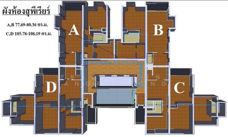 Superior Condominium, Nonthaburi, Bond Street, Pak Kret, Nonthaburi, 2 Bedrooms, 75 sqm, Condo For Sale, by PRADUBPORN SANGKAPHONG, 500572599 - DDproperty.com
