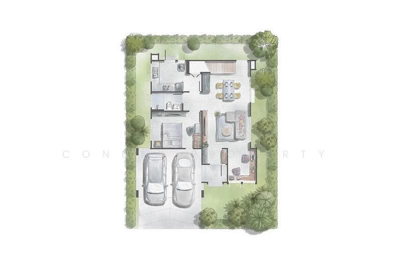 Saransiri Rangsit 2, Pathum Thani, Ban Klang, Muang Pathum Thani, Pathum Thani, 4 Bedrooms, 182 sqm, Single Detached House For Sale, by Connex Property, 500573005 - DDproperty.com