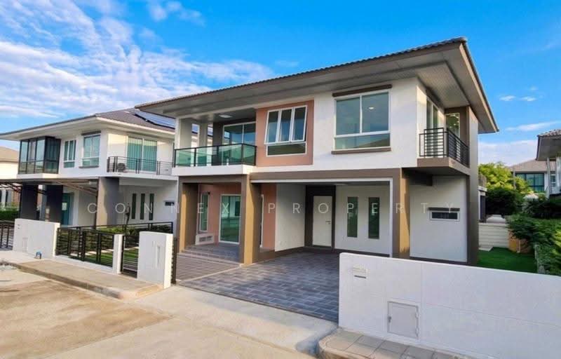 Habitia Bond Ratchapreuk : ฮาบิเทีย บอนด์ ราชพฤกษ์, ปทุมธานี, ถนนสะพานนนทบุรี – บางบัวทอง (345), บางคูวัด, เมืองปทุมธานี, ปทุมธานี, 170 ตร.ม., บ้านเดี่ยว ขาย, โดย Connex Property, 500573309 - DDproperty.com