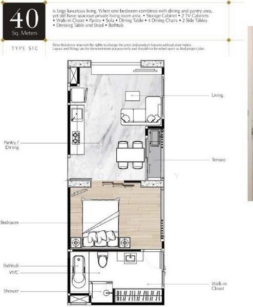 เบลส เรสสิเด้นซ์ เอกมัย (Bless Residence Ekkamai), กรุงเทพ, Sukhumvit 71, คลองตันเหนือ, วัฒนา, กรุงเทพ, 40 ตร.ม., คอนโด ขาย, โดย Connex Property, 500573370 - DDproperty.com