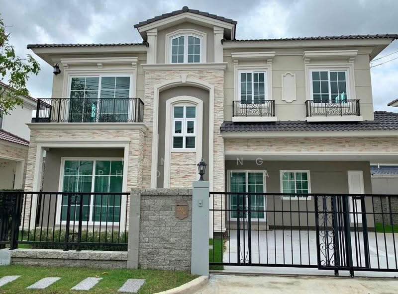 Grandio Ladprao-Kaset Nawamin, Bangkok, Soi Nawamin 42, Yeak 27, Khlong Kum, Bueng Kum, Bangkok, 4 Bedrooms, 182 sqm, Single Detached House For Rent, by Manapong Phromphitak, 500574366 - DDproperty.com