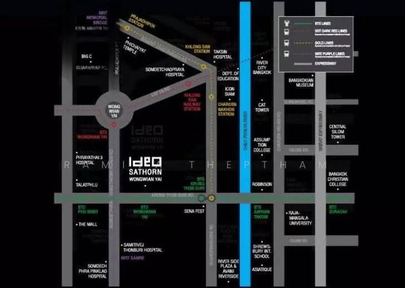 IDEO Sathorn-Wongwian Yai, Bangkok, 219 Soi Krung Thonburi 1, Khlong Ton Sai, Khlong San, Bangkok, Studio, 28 sqm, Condo For Sale, by Ramita Theptham, 500574801 - DDproperty.com