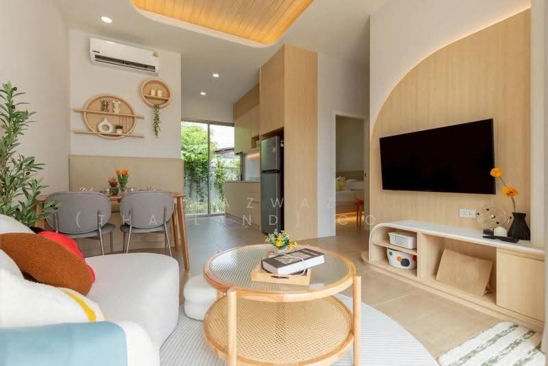 2BR Townhouse at The Moov Bang Jo Phuket | Private Garden in Si Sunthon, Phuket, Sri Sunthon, Thalang, Phuket, 2 Bedrooms, 83 sqm, Townhouse For Sale, by Fazwaz (Thailand) Co., Ltd., 500574834 - DDproperty.com