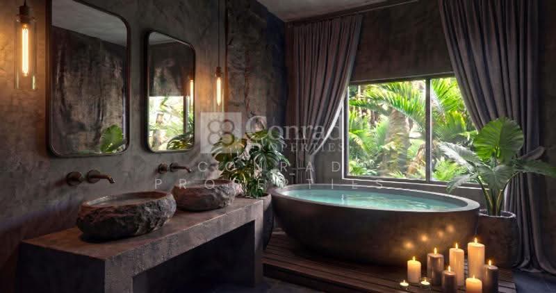 Zen Style 4 Bed Pool Villa with Waterfall in Ban Tai, Surat Thani, Mae Nam, Ko Samui, Surat Thani, 4 Bedrooms, 400 sqm, Villa For Sale, by Conrad Properties, 500575016 - DDproperty.com