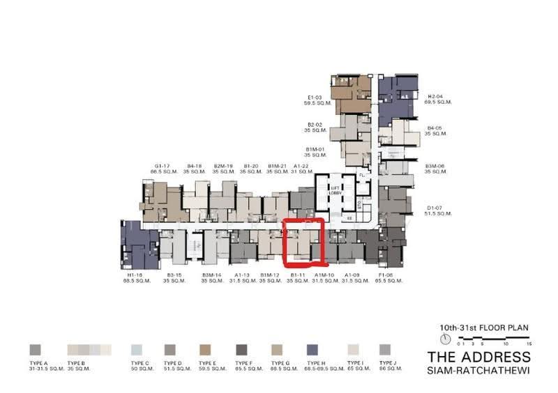 The Address Siam-Ratchathewi : ดิ แอดเดรส สยาม-ราชเทวี, กรุงเทพ, 500 ถนน เพชรบุรี, ถนนเพชรบุรี, ราชเทวี, กรุงเทพ, 35 ตร.ม., คอนโด ให้เช่า, โดย TRC Property, 500575293 - DDproperty.com