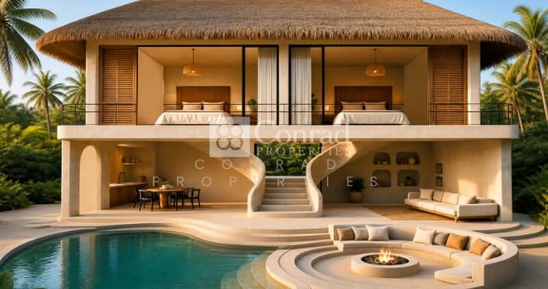 Zen Style 2 Bed Beachside Pool Villas in Ban Tai, สุราษฎร์ธานี, แม่น้ำ, เกาะสมุย, สุราษฎร์ธานี, 200 ตร.ม., วิลล่า ขาย, โดย Conrad Properties, 500575406 - DDproperty.com