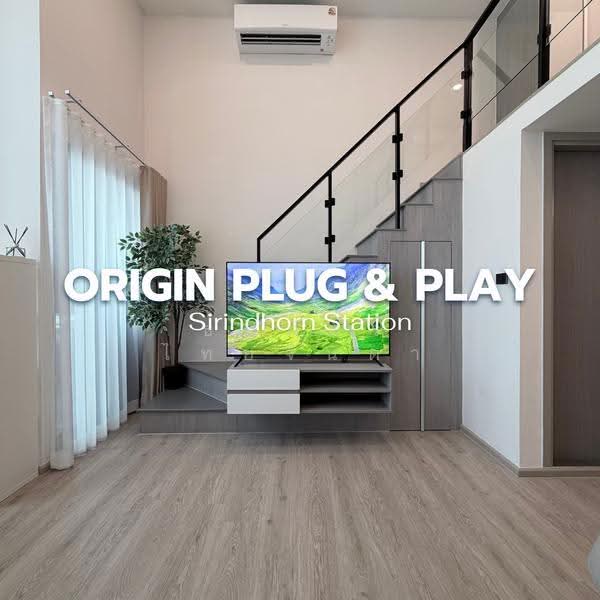 Origin Plug & Play Sirindhorn Station, Bangkok, 91 Sirindhorn Road, Bang Phlat, Bang Phlat, Bangkok, 1 Bedroom, 35 sqm, Condo For Rent, by ธนภัทร ไทยจินดา, 500575627 - DDproperty.com