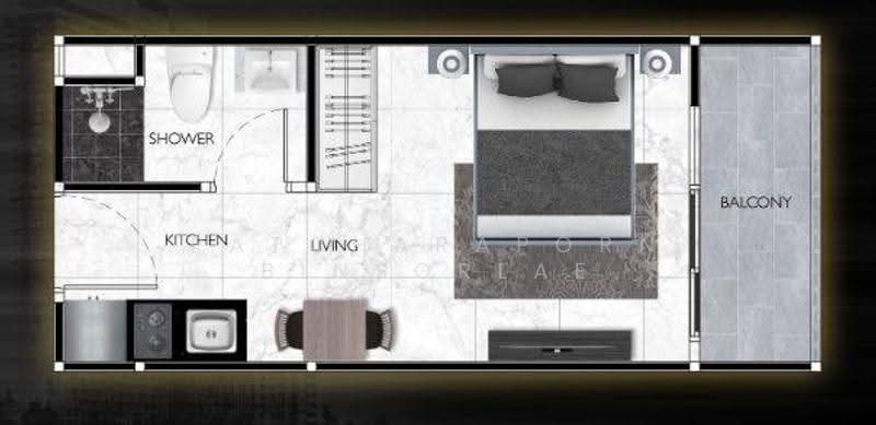Grand Solaire Noble, Chon Buri (Pattaya), 3rd Road, Bang Lamung, Bang Lamung (Pattaya), Chon Buri (Pattaya), 1 Bedroom, 23 sqm, Condo For Sale, by Patcharaporn Binsorlae, 500575841 - DDproperty.com
