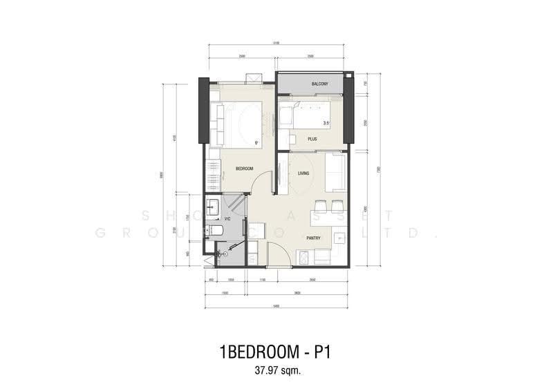 The Astra Infinite, Chiang Mai, Chang Klan, Muang Chiang Mai, Chiang Mai, 1 Bedroom, 37 sqm, Condo For Sale, by Shori Asset Group Co., Ltd., 500575941 - DDproperty.com
