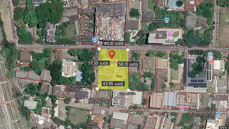 ขายที่ดินพร้อมสิ่งปลูกสร้าง 552 ตร.วา ซอยสุขุมวิท 68 ใกล้บีทีเอสอุดมสุข แบงค็อกมอลล์ ไบเทค, กรุงเทพ, สุขุมวิท, บางนาเหนือ, บางนา, กรุงเทพ, 2,208 ตร.ม., ที่ดิน ขาย, โดย Chidaphar Beawlek, 500576159 - DDproperty.com
