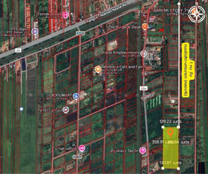 ที่ดิน คลอง16 องครักษ์ นครนายก, นครนายก, คลองใหญ่, องครักษ์, นครนายก, 46,504 ตร.ม., ที่ดิน ขาย, โดย ดวงจงกล ชุ่มสวัสดิ์ (ออ), 500576666 - DDproperty.com