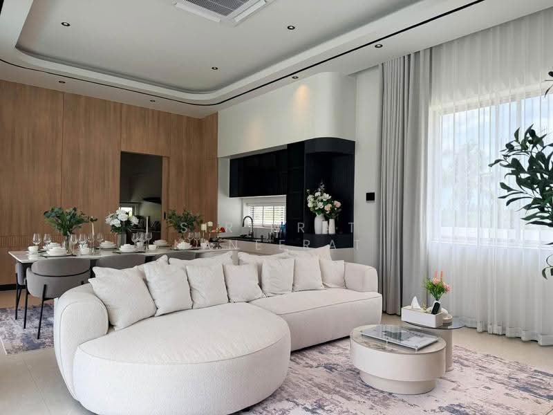 ขาย Luxury Pool Villa ชั้นเดียว เชียงใหม่ บรรยากาศรีสอร์ต บนทำเลสันผักหวาน–หางดง เชียงใหม่ สัมผัสการ, Chiang Mai, San Phak Wan, Hang Dong, Chiang Mai, 4 Bedrooms, 310 sqm, Single Detached House For Sale, by Sirinrat Maneerat, 500576681 - DDproperty.com
